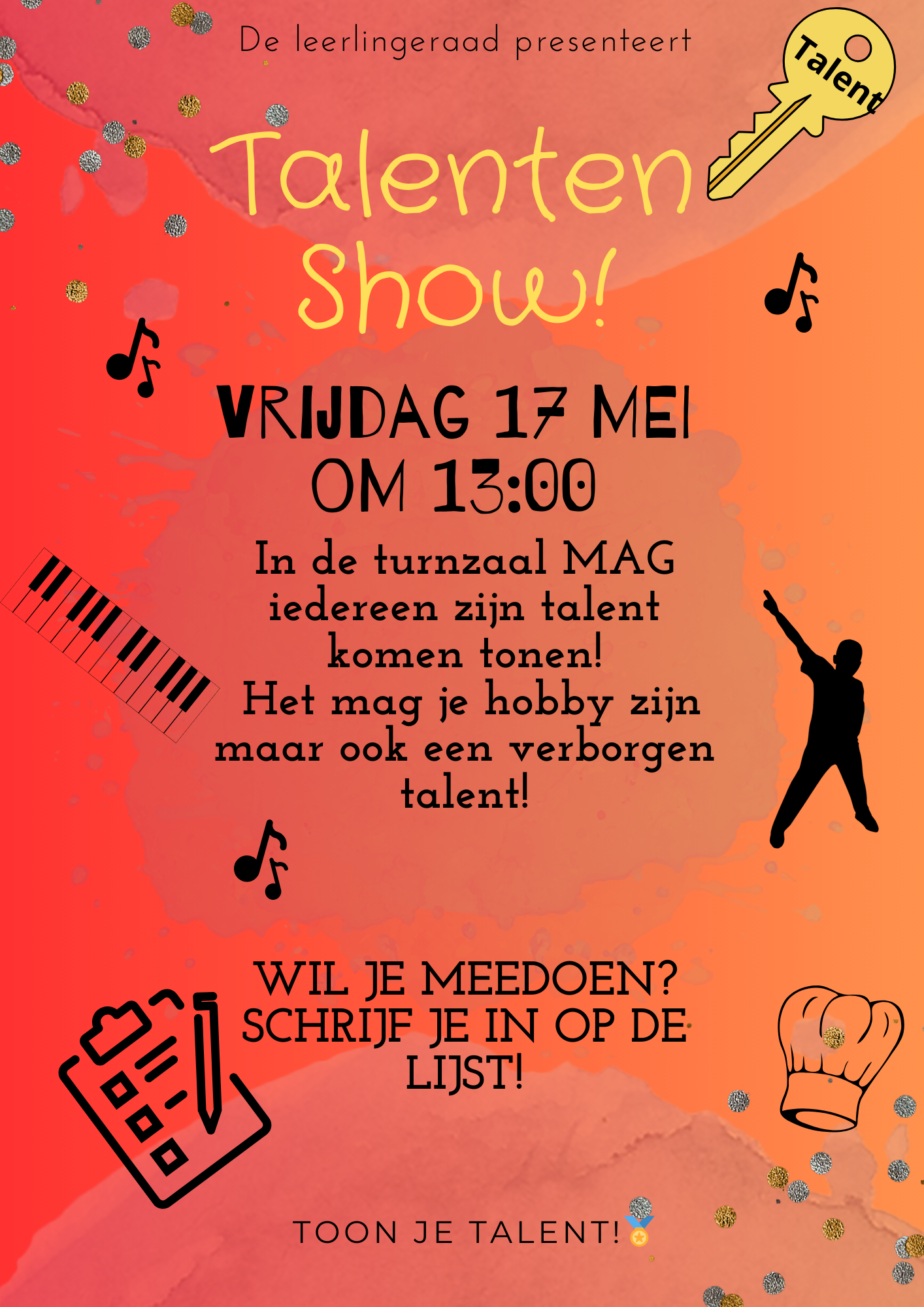 Affiche talentenshow