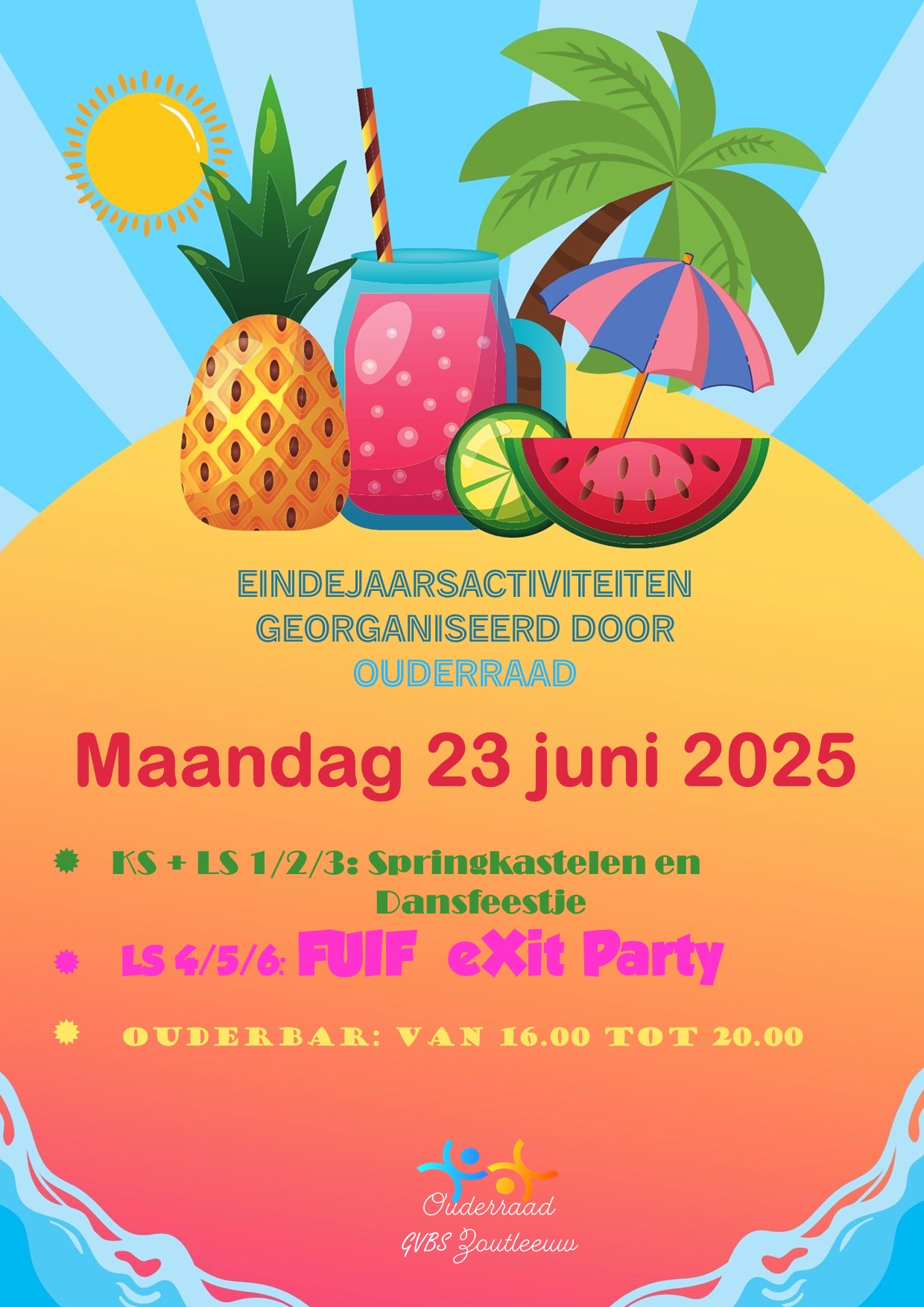 Affiche eindejaarsactiviteiten 2025
