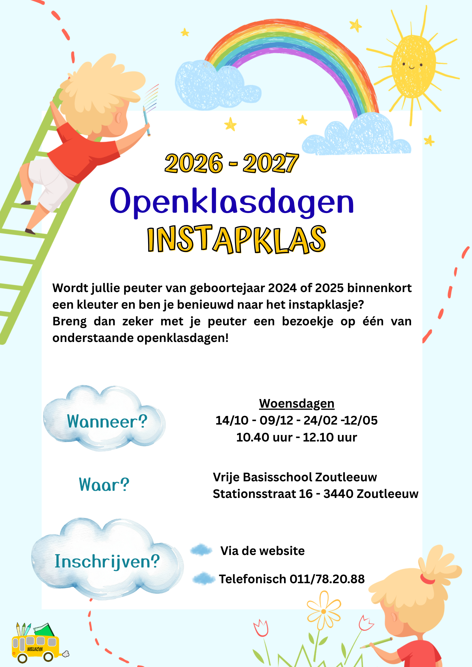 Openklasdag schooljaar 26 27